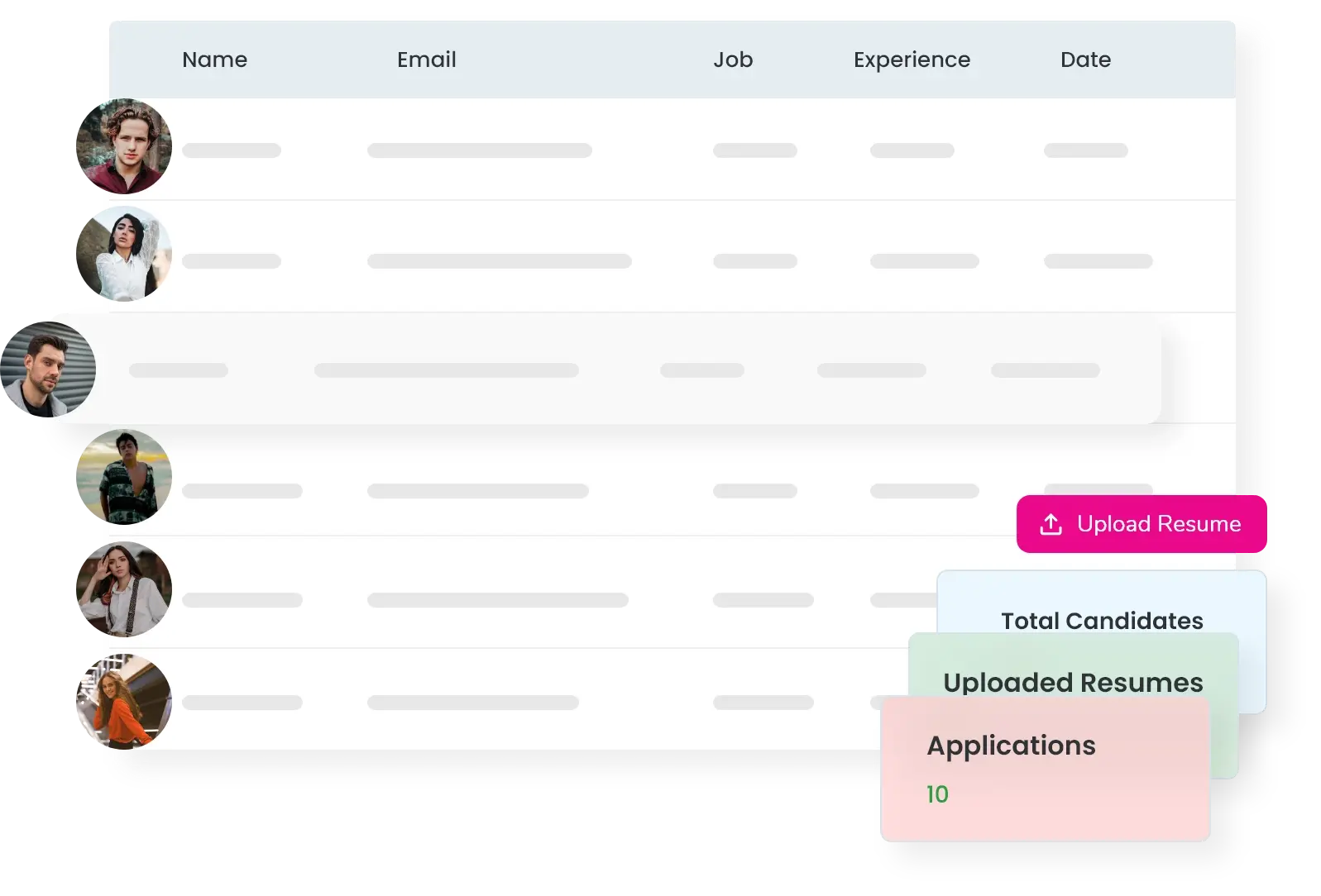 Candidate sourcing and parsing
