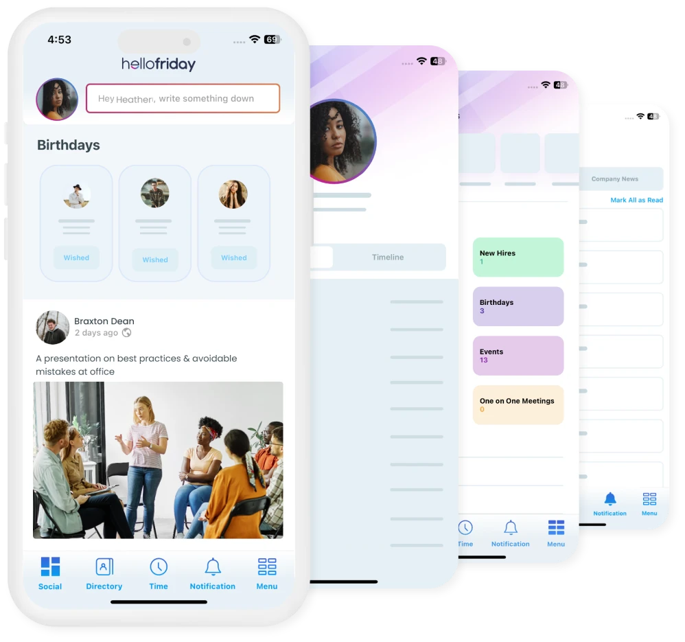 hellofriday mobile app